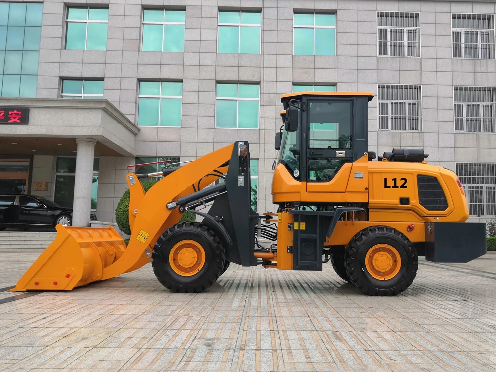 Lonking 1.8 Ton Front End Wheel Loader with High Quality Cdm818d Rated Loader with 1.05cbm Bucket