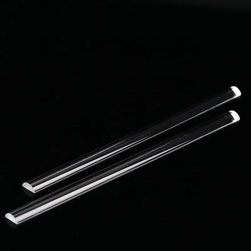 wholesale fiber heat-resistant high borosilicate quartz glass rod optic transparent quartz heating rod