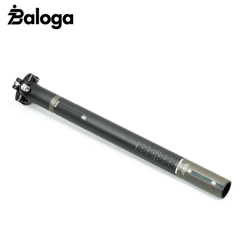 High Modulus Full Carbon T800 Mountain Bike Seat Post 31.6 Carbon Seatpost with Matte Painting