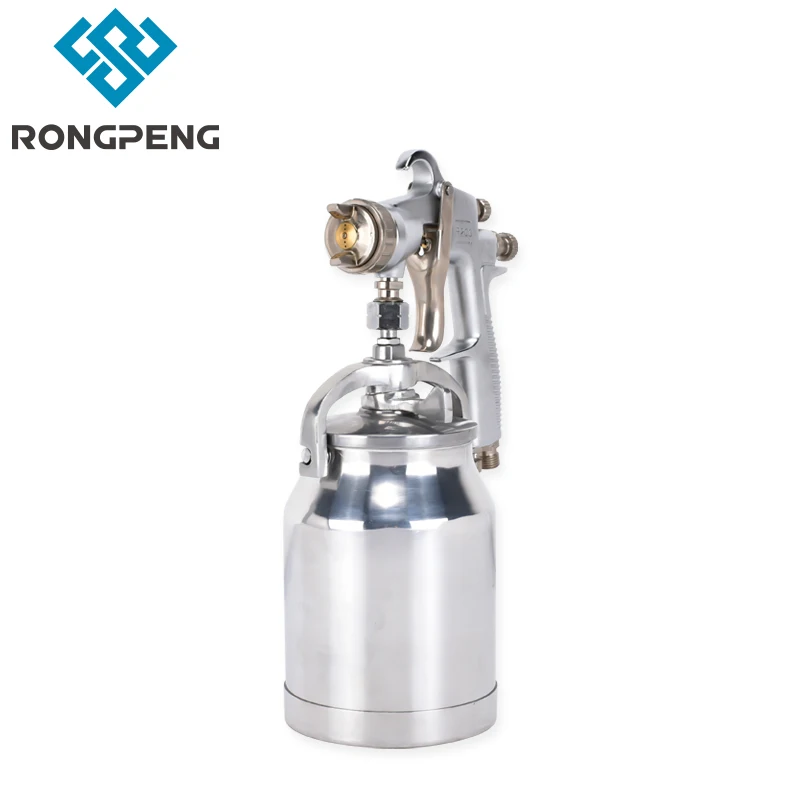 RONGPENG R200S Eco Design Industrial Paint Spray Gun Air Brush Suction Feed for Furniture Auto Base Painting