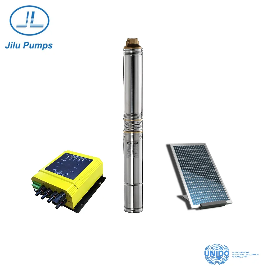 3SPC3/25-D24/200 Jilu 3 дюймов погружной dc скважинный Насос Водяной насос на солнечных батареях для домашнего скота сельскохозяйственного