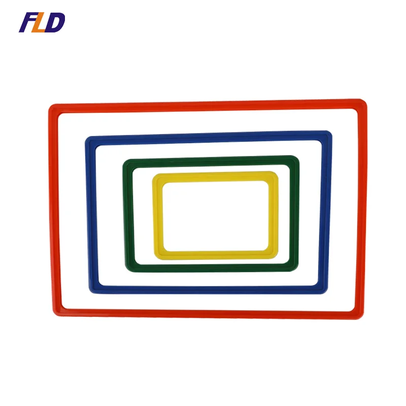 Supermarket Colourful Plastic Poster Frame Plastic Poster Board Frames