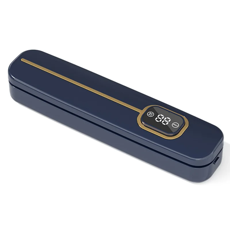 Household food preservation machine automatic vacuum sealer food small plastic sealing machine portable mini