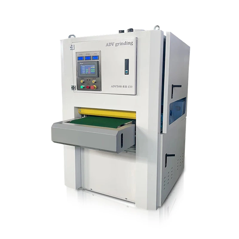 Stainless Steel Sheet Edge Grinding Polishing Deburring Machine For Laser Cutting Sheet Metal Burrs Removal