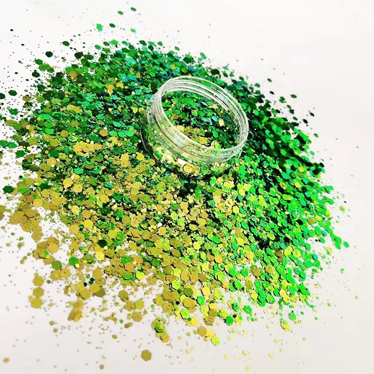 2018 объемный блеск Хамелеон, крупные Блестки для домашних животных, украшение на Рождество