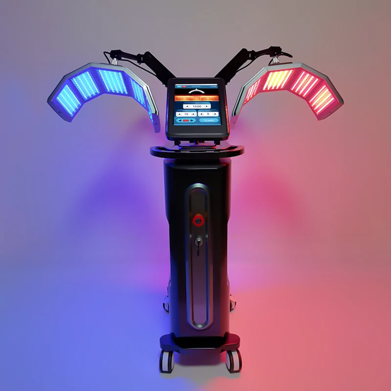 photo skin rejuvenation pdt spa beauty equipment phototherapy pdt led light facials pdt light therapy machine vertical
