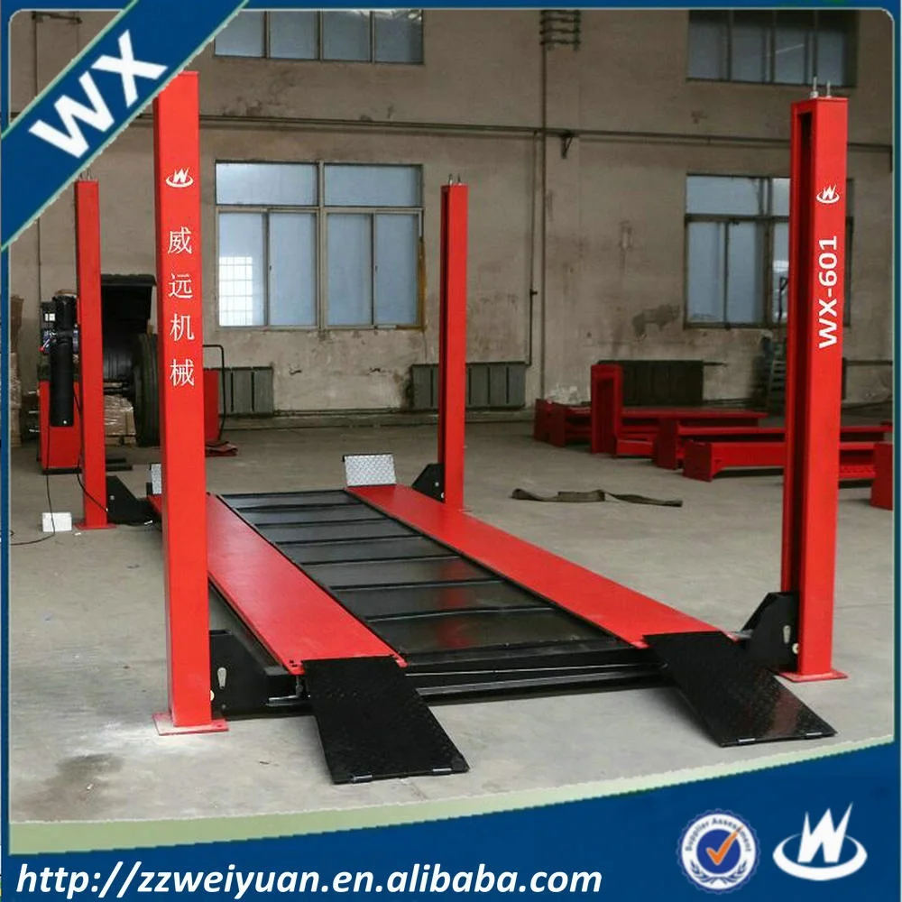High Quality Multi-level Car storage Car Parking Lift System, 4 post elevators WX-601