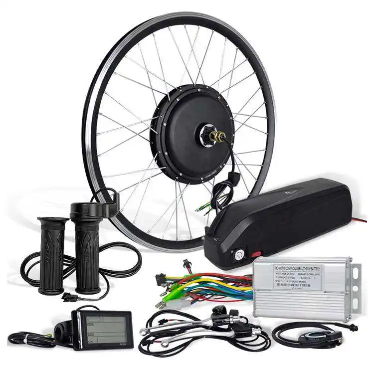 Bicycle electric hub kit 48v 2000w electric bike motor conversion kit electric bicycle kit with battery