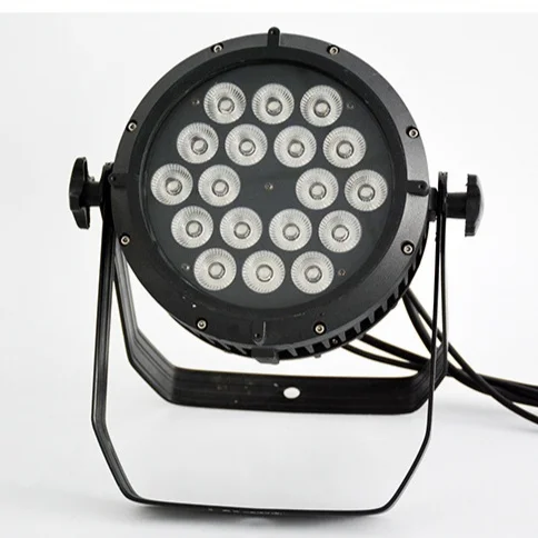 18* 10W Waterproof 10W RGBWA UA  4/5/6in 1 led slim par/flat par Party Wedding Club DJ effect Lighting Show