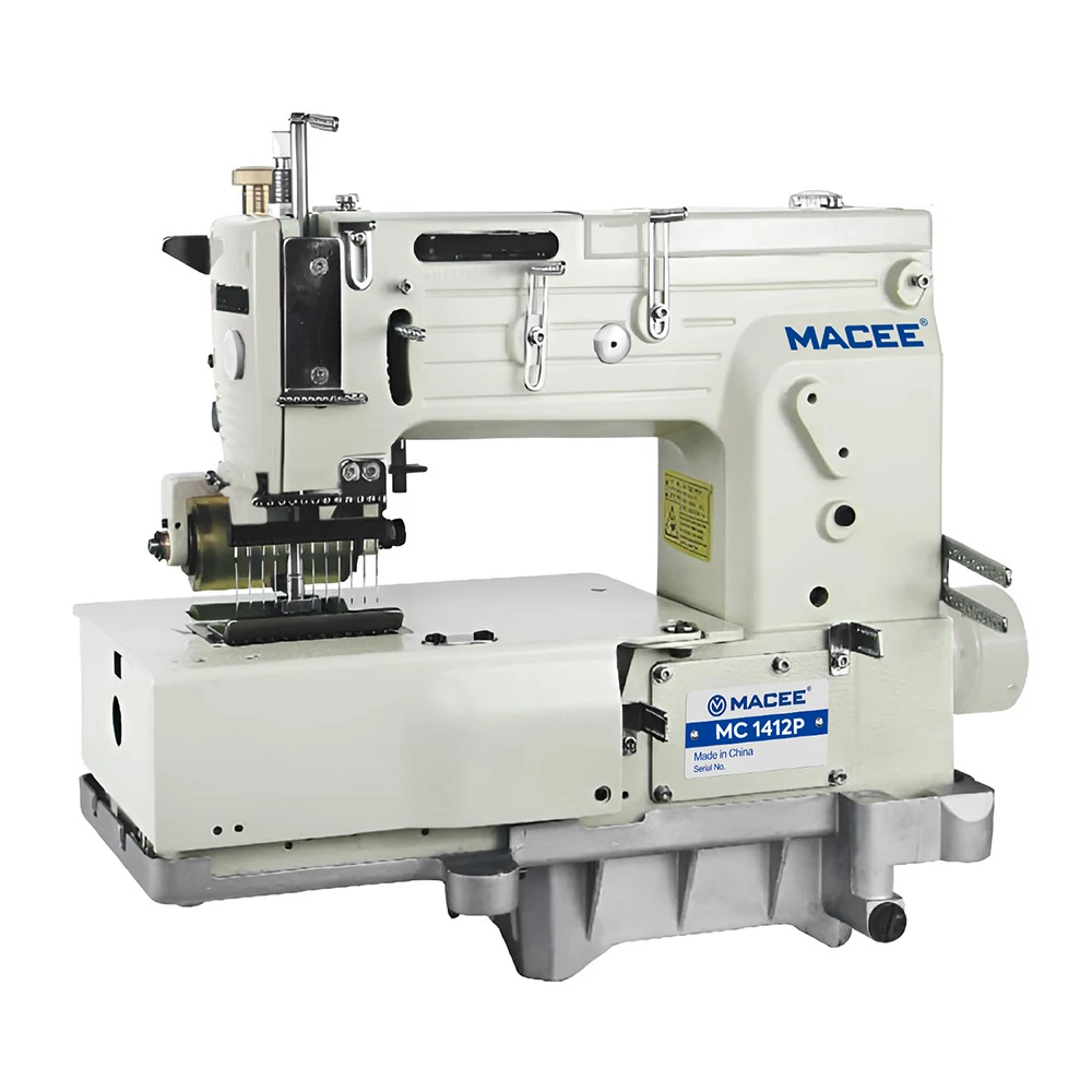 MC 1404P 4 needle double chain stitch flat bed multi-needle sewing machine