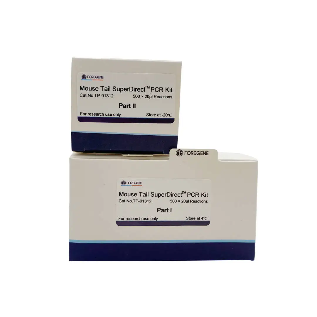 High DNA extraction yield Mouse Tail Direct PCR Kits for mouse direct PCR perform room temperature lysis