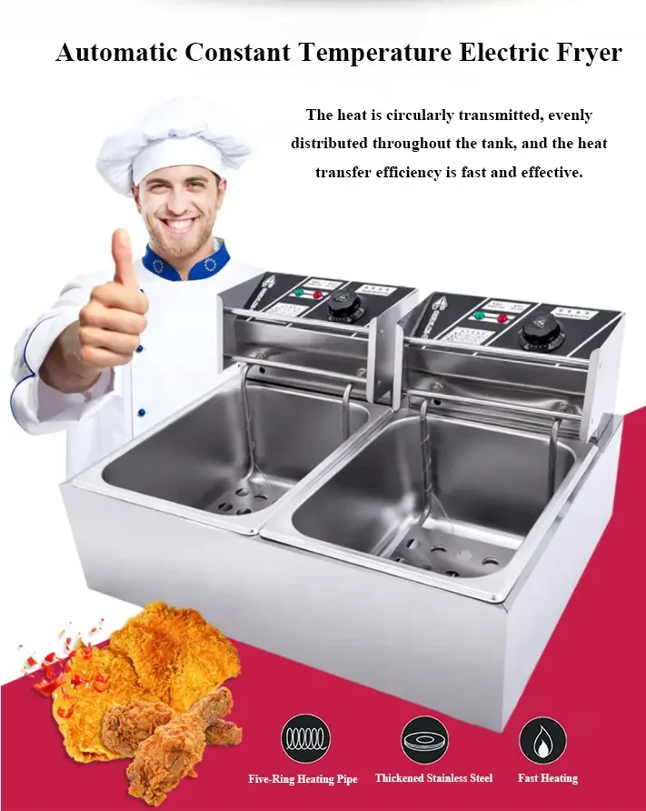 Mini 20l Double Gari Pressure Gas Counter Top Churros Potato Chips Chicken Tofu Deep Fryer Price In Saudi Arabia