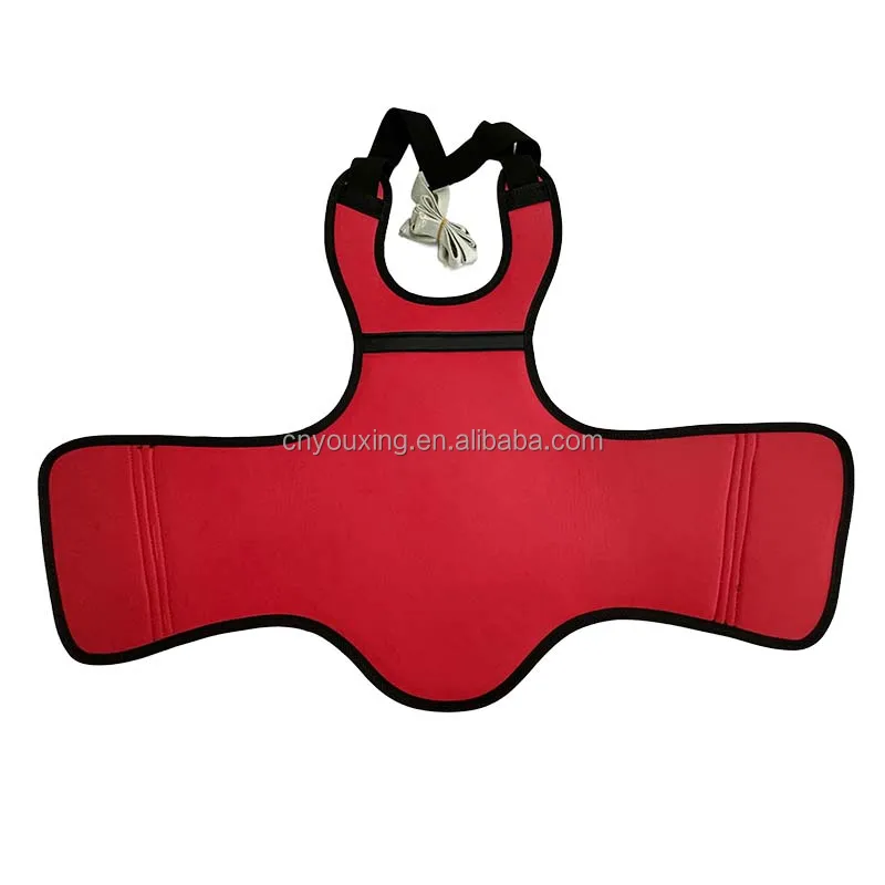 Woosung Hot Sale Custom Martial Arts Sports Protection Equipment Taekwondo Chest Protector Guard