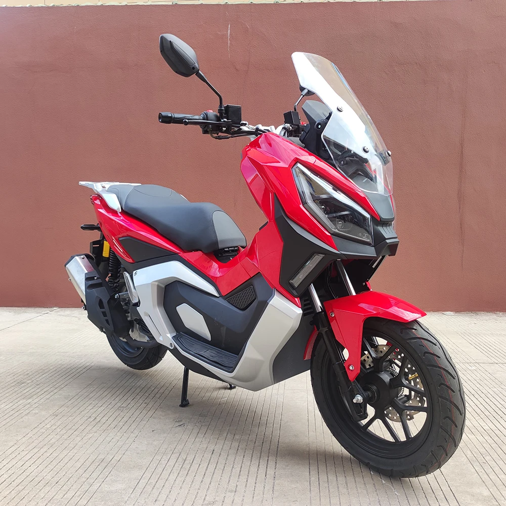 EPA EEC сертифицированные ADV 200CC бензиновые мотоциклы новый выпуск воздушное охлаждение максимальная скорость 95 км/ч мощный газовый скутер на дороге