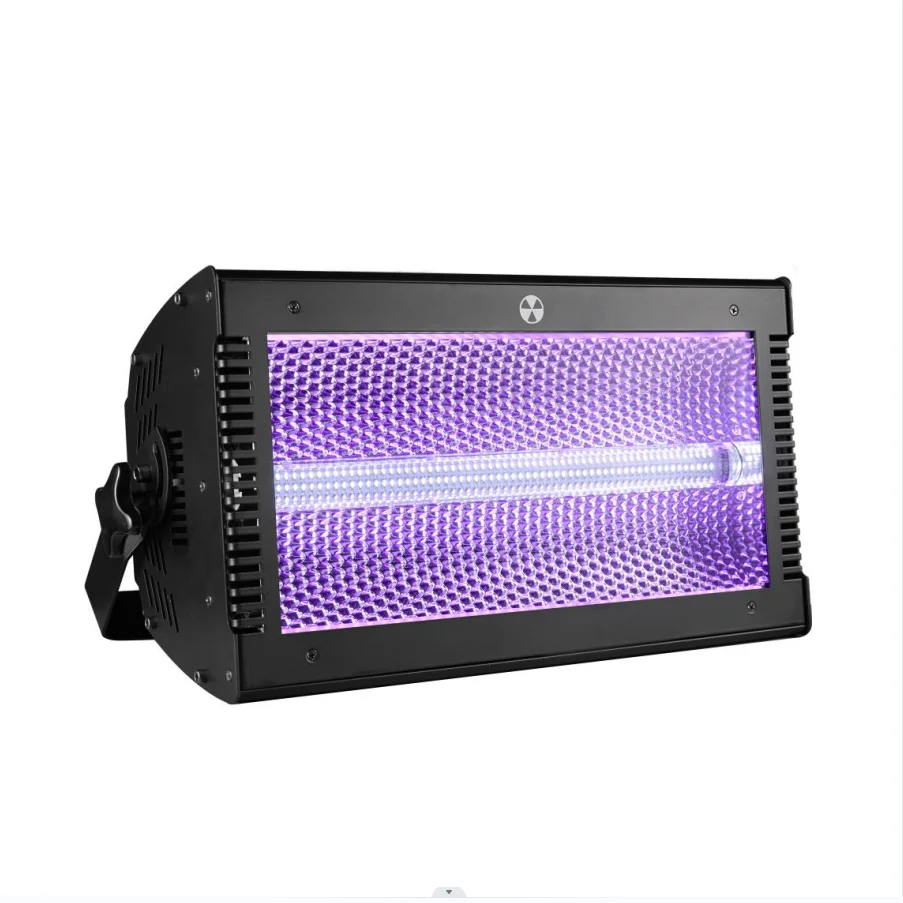 Aluminum Housing LED Stage Lights DJ Stadium Hotel Concert 64x 0.6w RGB LED 3000W DMX LED Strobe Light