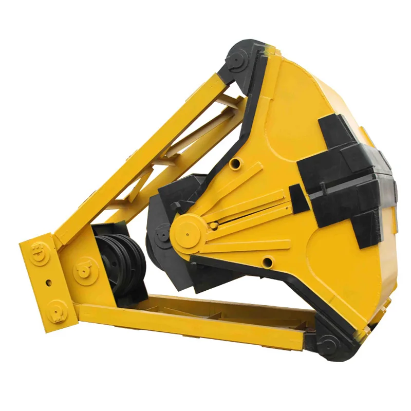 Radio Remote Control Clamshell Grab Bucket for Grain Loading