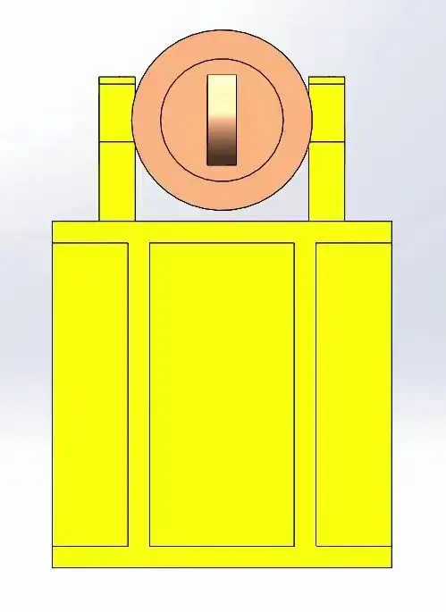 Environmental protection dust removal equipment General equipment and parts manufacturing Side push cylinder assembly