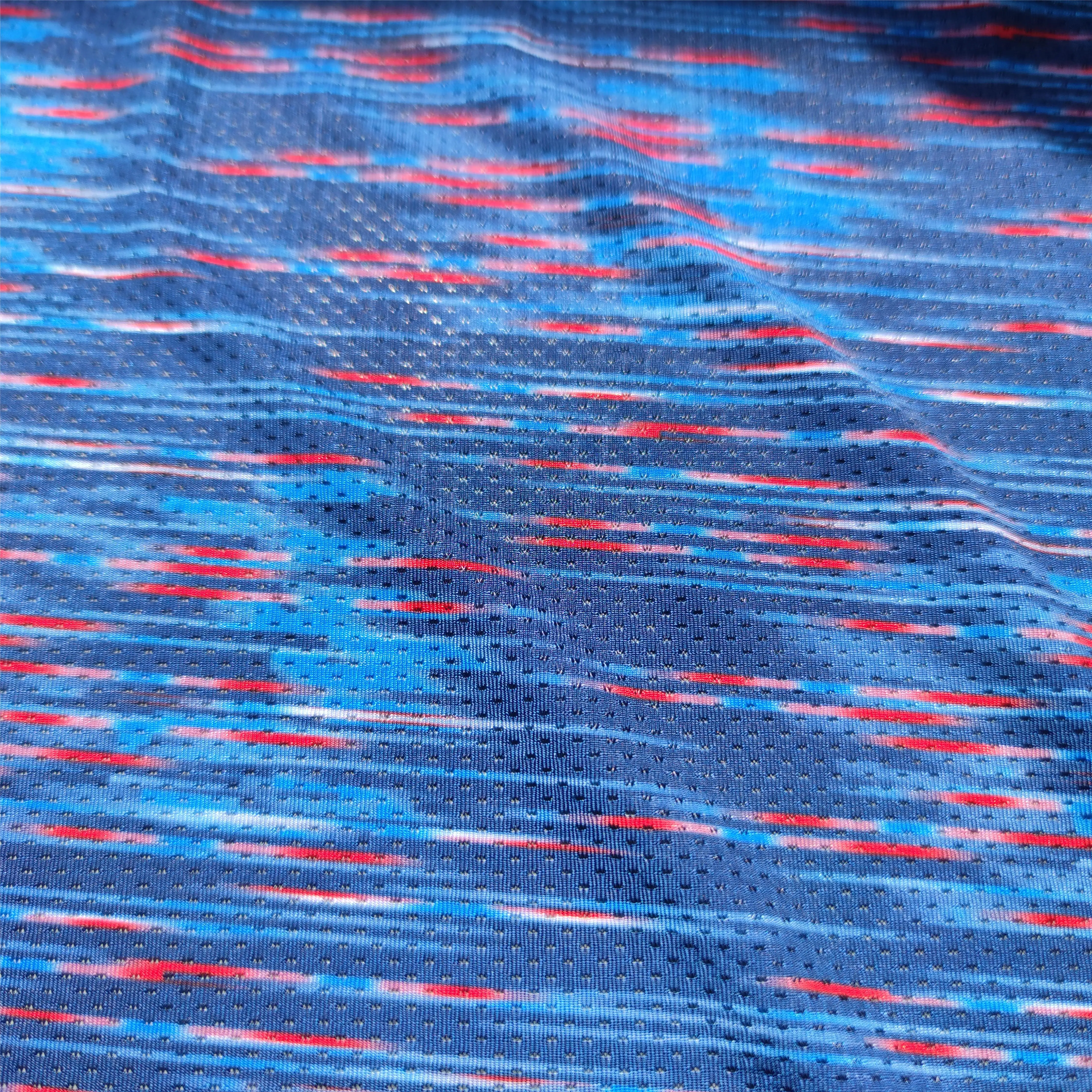 Customization 90% polyester 10% spandex best-selling products Elastic custom mesh printed swimsuit fabric