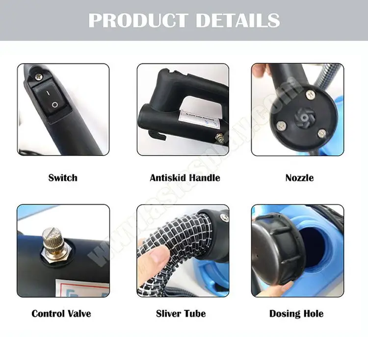 
110V PSE Certified in Japan Spray Fogger ULV 7L Electric Handheld Fog Sprayer Cold Fogger 