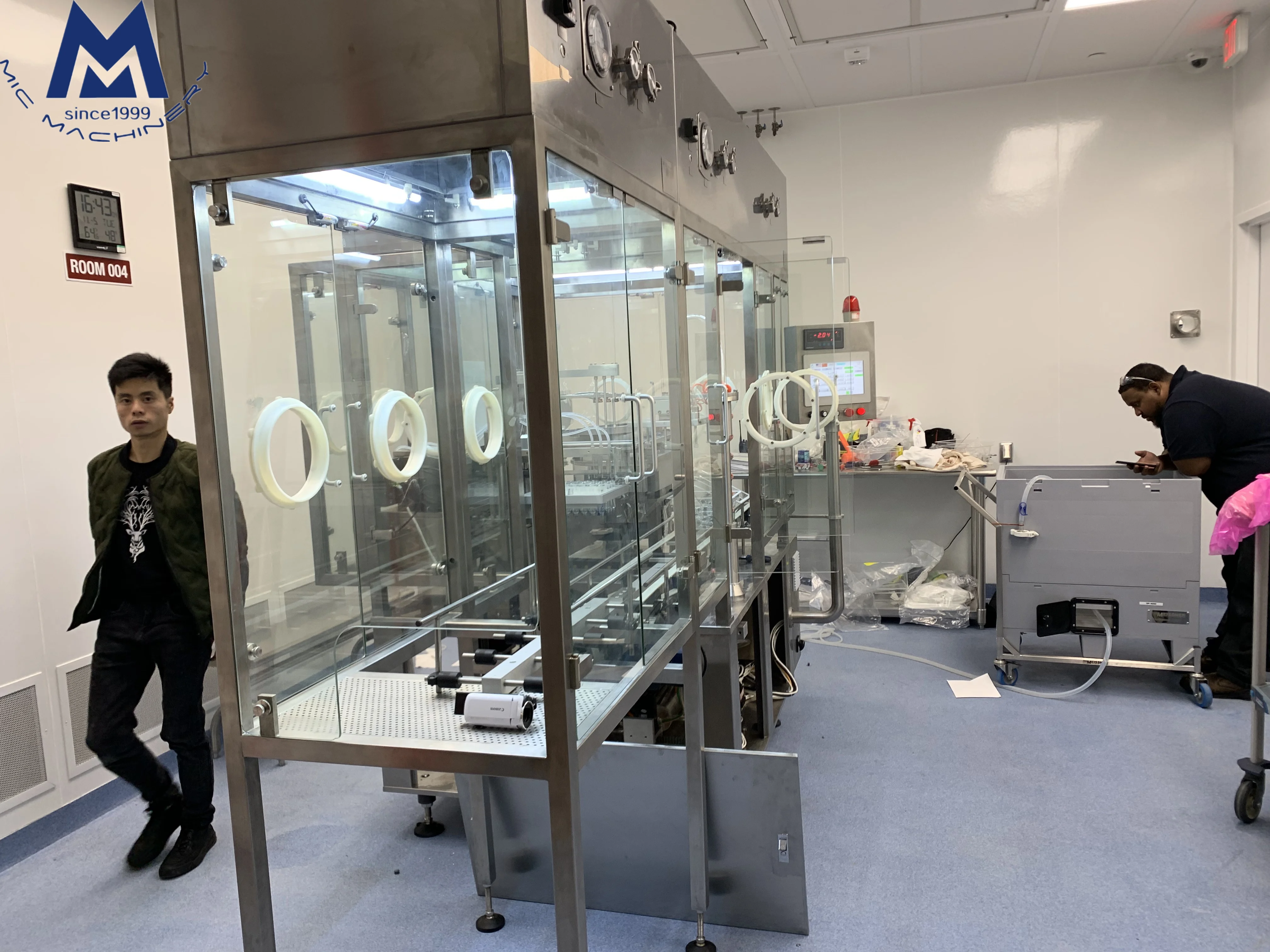 Automatic high speed line 1cc prefilled nest filling and closing syringe assembly machine