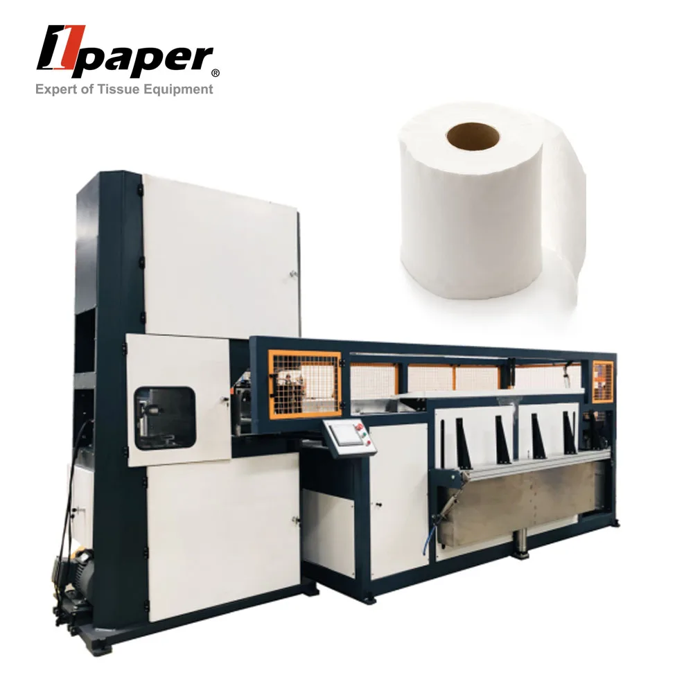 China Automatic Set toilet Tissue Paper Roll Maker Making Manufacturing Machine Equipment