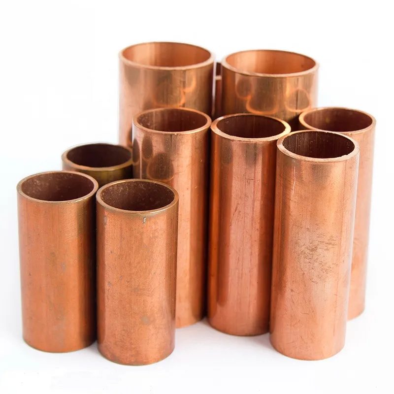 New Arrivals Copper Tube 15mm Larger Diameter Straight 99.99% Pure Copper Tube Pipe for Domestic