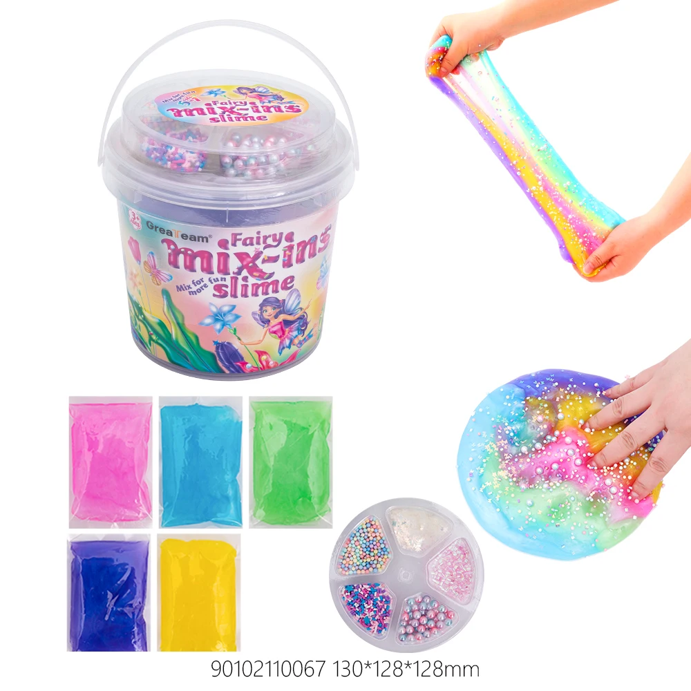 fairy mixing slime wholesale crystal putty custom slime for kids diy products