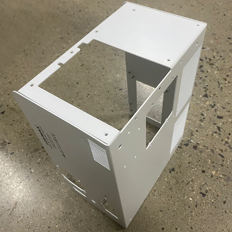 OEM Sheet Metal Enclosure Chassis Case Fabrication Equipment Bending Stamping Aluminum Parts Welding Assembly Services