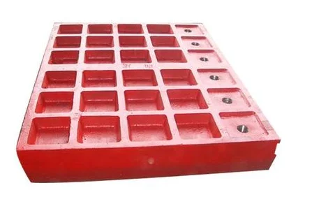Crusher wear parts High Quality Castings Jaw Plate for Impact Crusher stone crushing Wear Parts