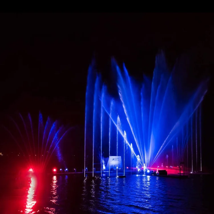 Diverse Changes Pond Floating Fountain Water Fountain Outdoor with Various Water Types