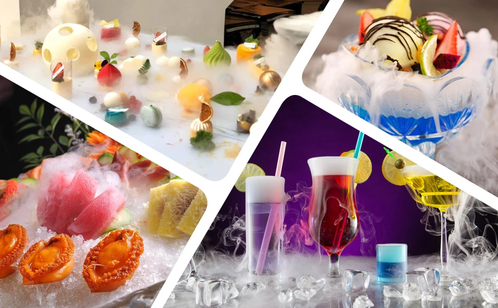 automatic mini ice dry maker cooling bar cup dry ice cocktail glasses blasting price