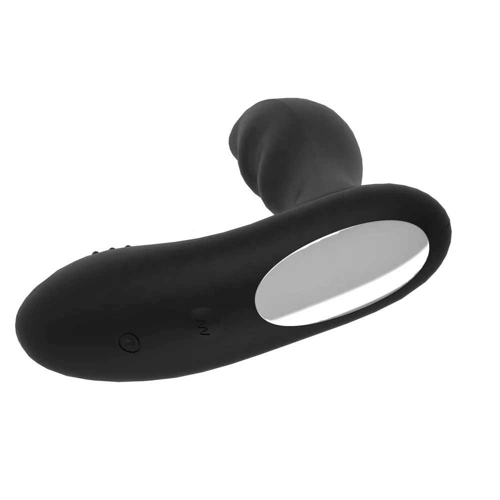 Waterproof  Vibrating Bath Sponge Massager Silicone Dildo Male Vibrating Prostate Massager