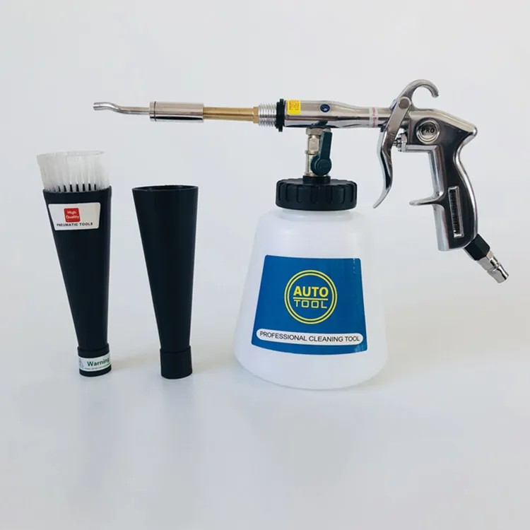 Air Compressor Car Clean Bearing Tornado Gun Aluminum Car Wash High Pressure Tornado Interior Cleaning Gun Spray Tornado washing