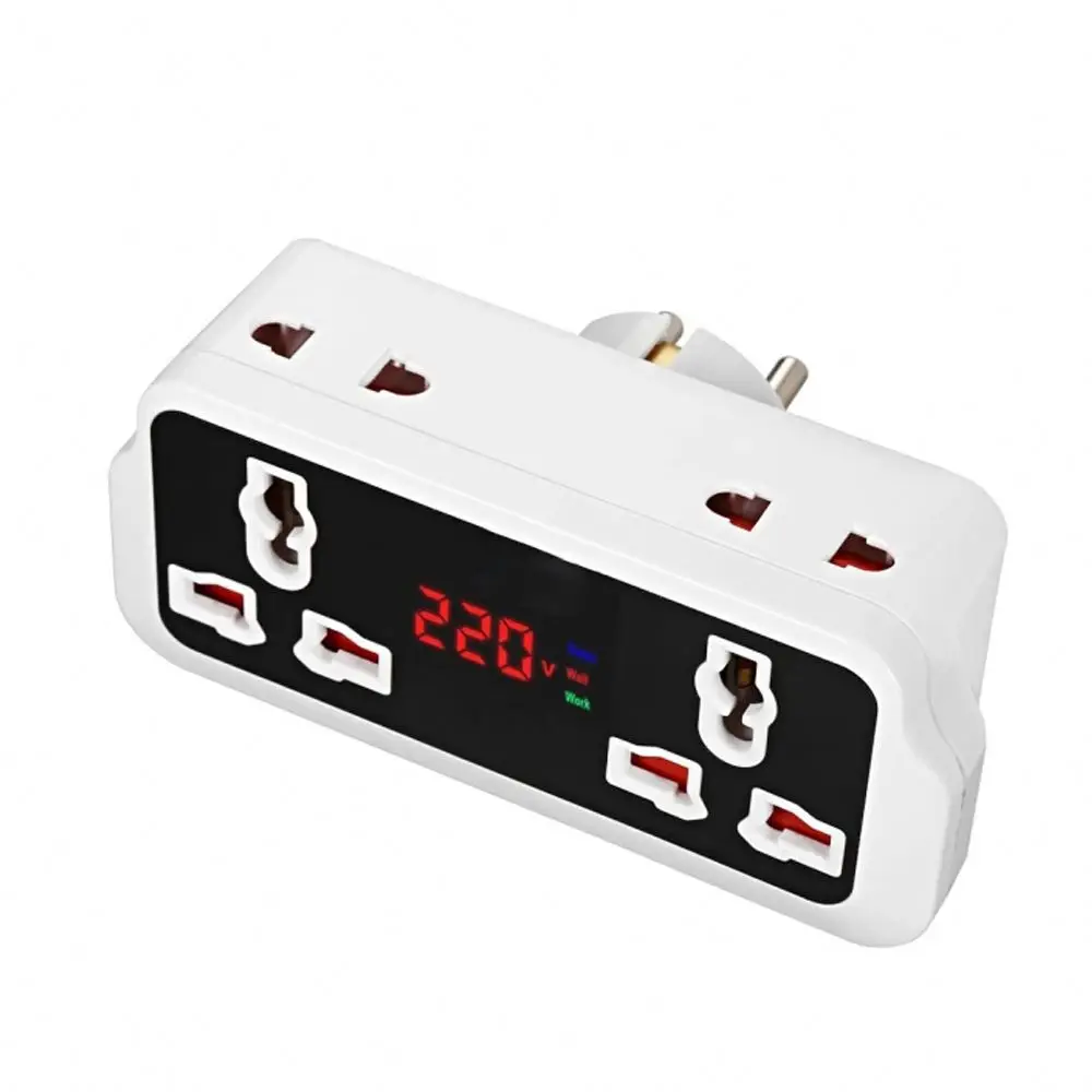EU Plug Over And Under Voltage 220V 60Hz Over Under Adjustable Voltage Protector Refrigerator Parts