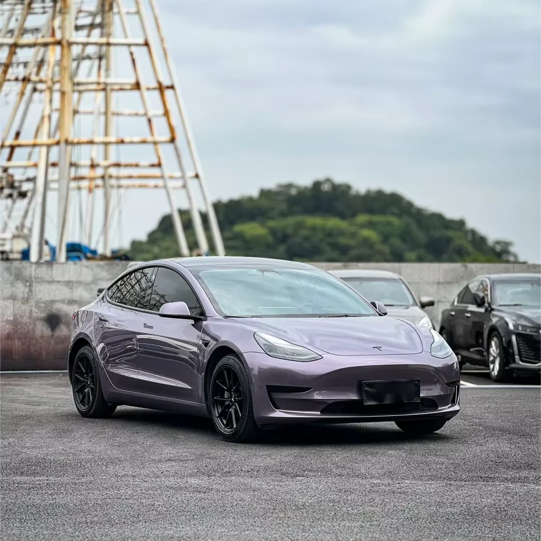 CARLISE 1.52 x 15m Thermal Repair TPU Crystal Combat Green Paint Protective Film Gloss color PPF