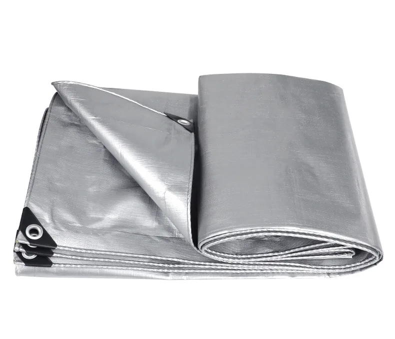 Factory Hot Sale Sun Proof 100% Waterproof Polyethylene Tarpaulin Truck Covers Grain Drying Durable Shopping Bag PE Tarpaulin