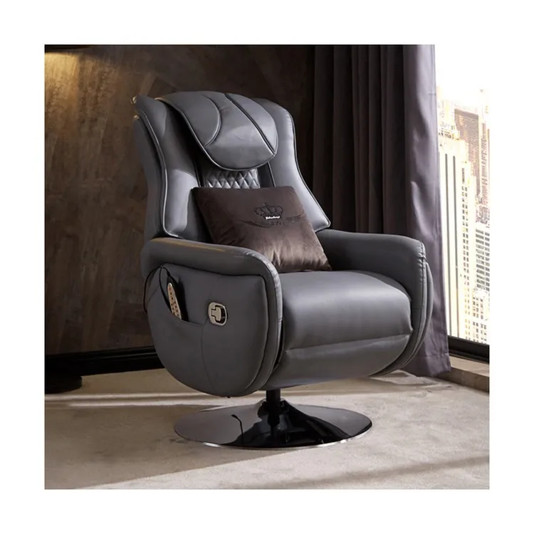 New Design Leather Single Arm Function Manual Recliner Seat Mechanism Chair Sofa