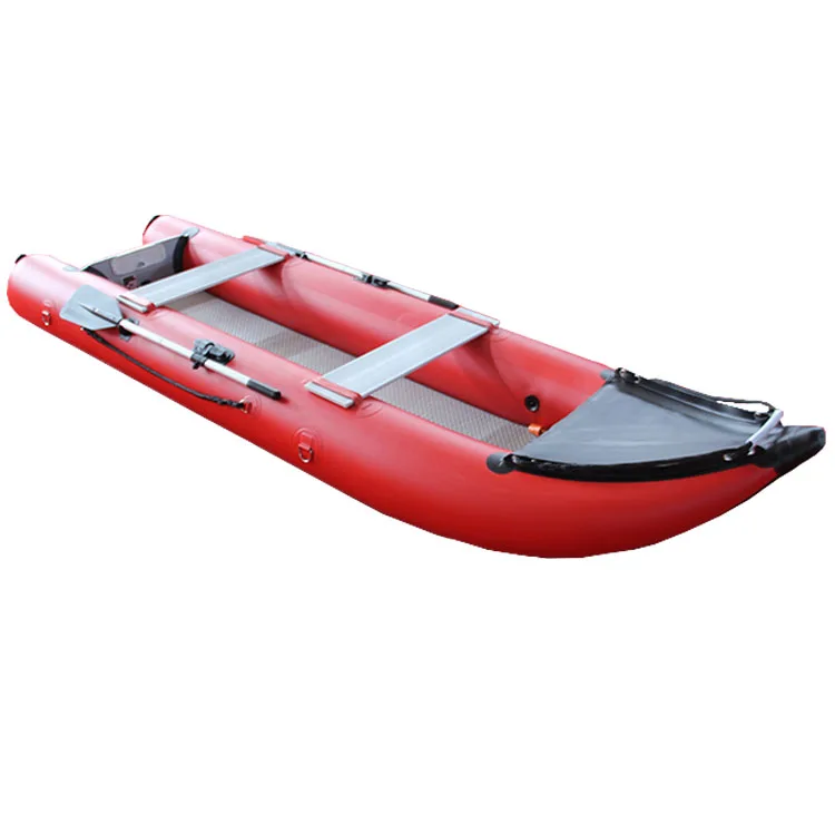 Inflatable Family Use Canoe Rubber Kayak 3 Person Kayak For Lakes & Rivers