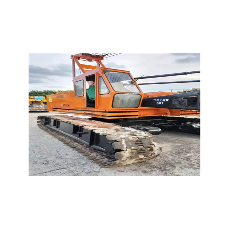 50 TON palfinger crane car crane timber trailer with crane lifting equipment for sale