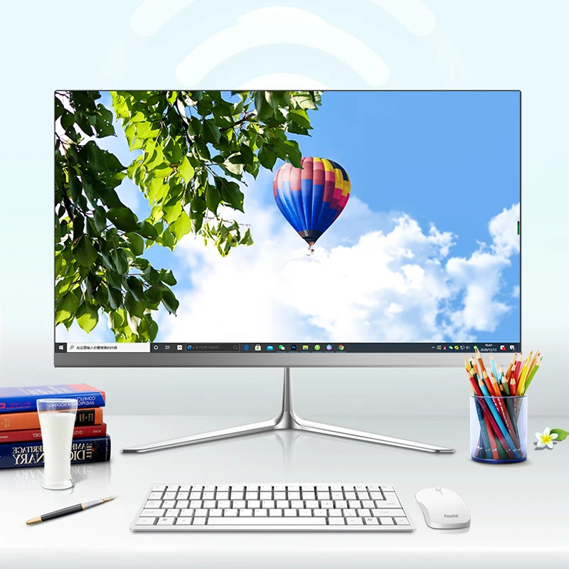 
Cyberpowerpc i7 Aio pc 8 gb Ram 23.8 Inch Curved All-in-one Pc Desktop Gaming Computer 