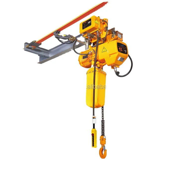 Electric Hoist Chain Pulley Block/Low Price WBH load 1 Ton Electric Chain Hoist