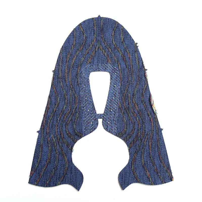 Factory Customized shoes upper knit fabric Outdoor  Sports Shoe Fly Knit Material Vamp Upper