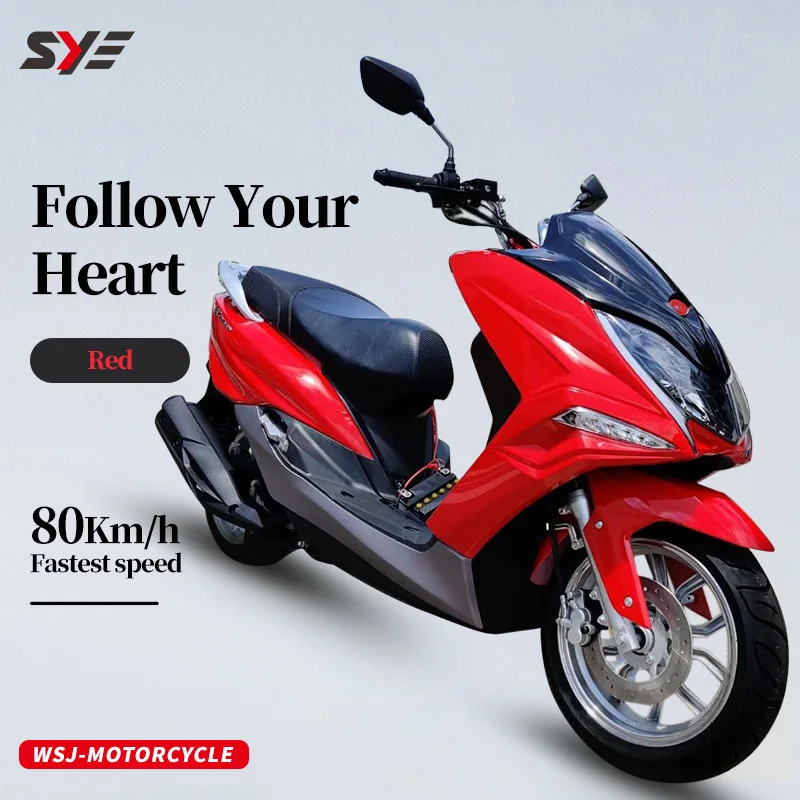 Fast  motorcycle with low fuel consumption