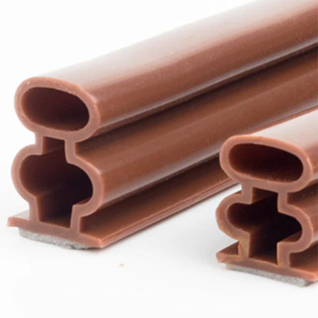 Self adhesive aluminium window frame seal used for sealing and sound insulation of doors and windows