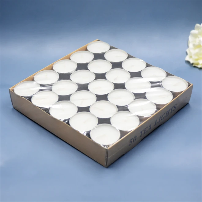 Long-Lasting tea lights Smokeless Drippless Small votives candle Paraffin Tealight candles candle factory china