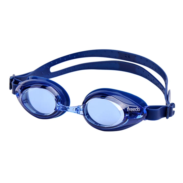 OEM Professional Adult Kids Anti Fog Swimming Glasses Eyewear UV Colorful Lens Diving Swim Goggles Custom