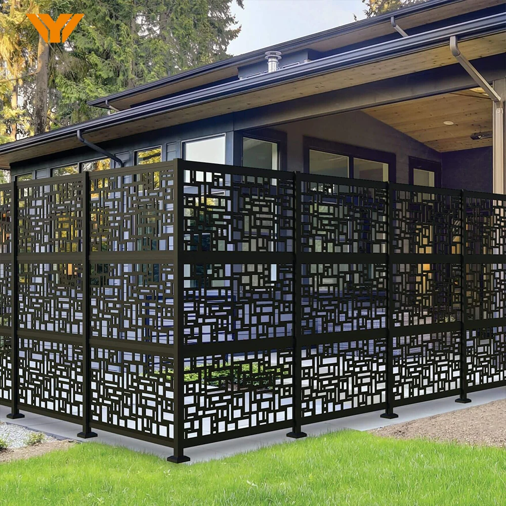 Garden System Decorative Screen Aluminum Fence Panels Garden Fence Panels Outdoor