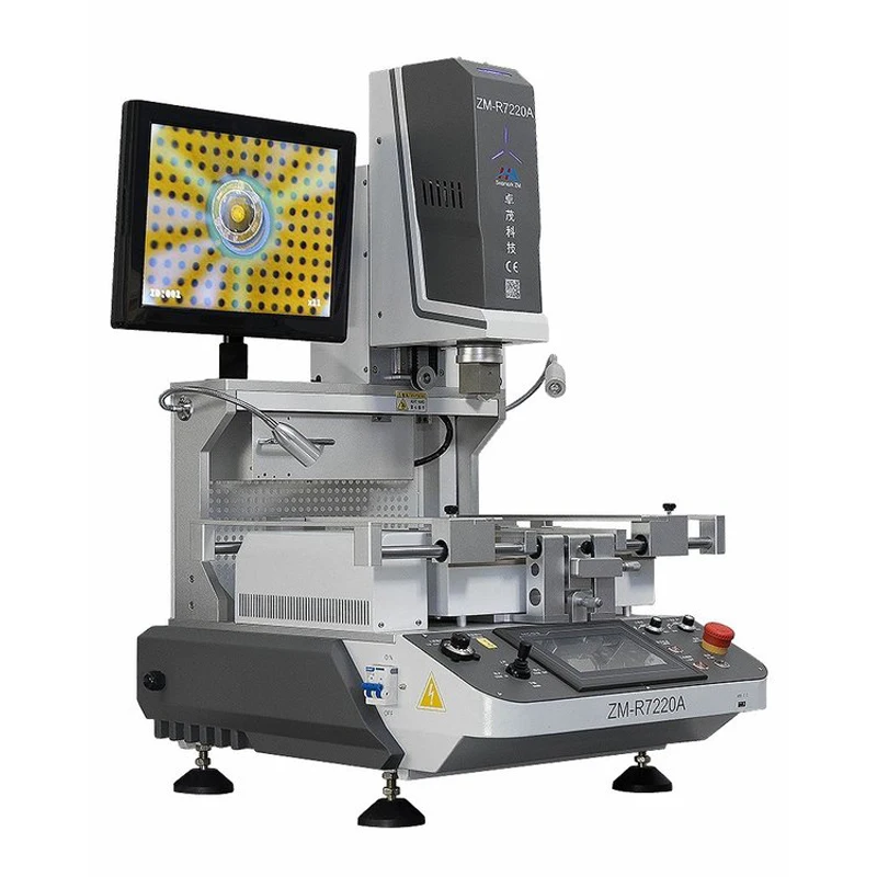 Automatic Precise Optical Alignment System ZM-R7220A BGA Rework Station For Laptop Motherboard PCB Board Repair Upgraded