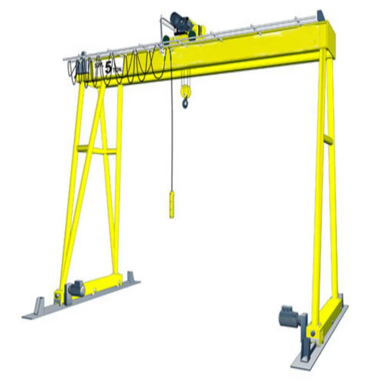 Sevencrane heavy duty 30 ton 20 ton girder rubber tired compact general gantry crane