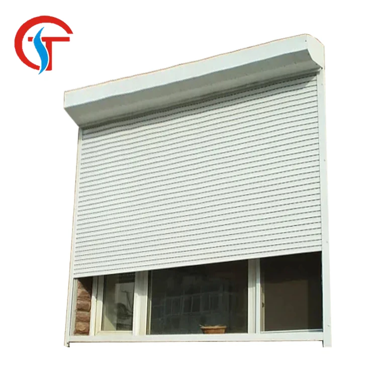 European Style Self-locking Shutters Rolling Warehouse Windows for Industry